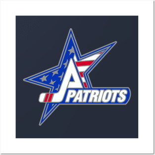 Patriots Hockey Logo Posters and Art